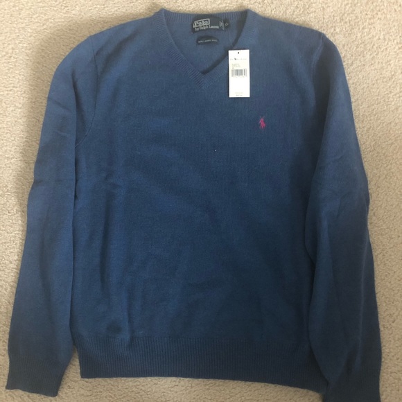 Polo Ralph Lauren Men’s V-neck Sweater *NWT - Picture 1 of 5